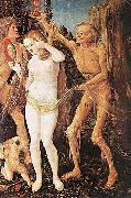 Hans Baldung Grien Three Ages of Woman and Death 1510 France oil painting artist